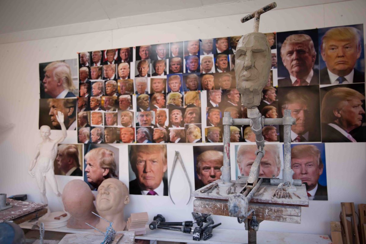 Donald Trump Wax Figure Research